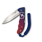 Navaja VICTORINOX Evoke Alox Blue-Red - thumbnail 2
