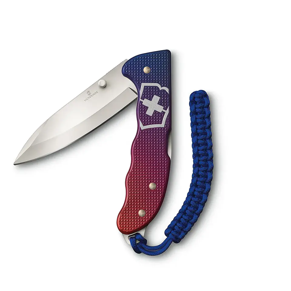 Navaja VICTORINOX Evoke Alox Blue-Red 2