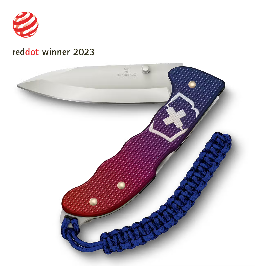 Navaja VICTORINOX Evoke Alox Blue-Red 1