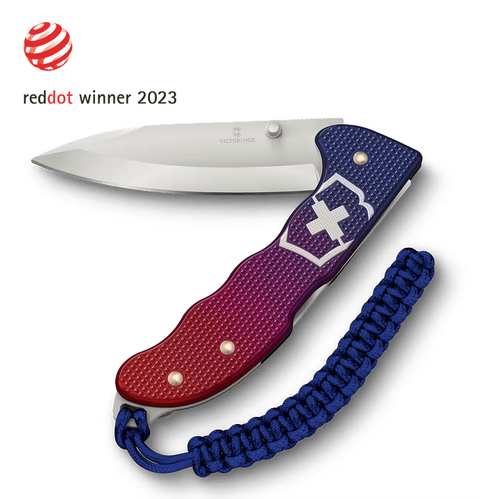 Navaja VICTORINOX Evoke Alox Blue-Red 1