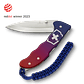 Navaja VICTORINOX Evoke Alox Blue-Red - thumbnail 1