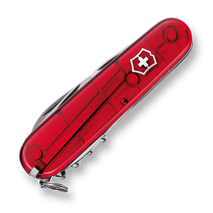 Navaja VICTORINOX Spartan Red Transp.