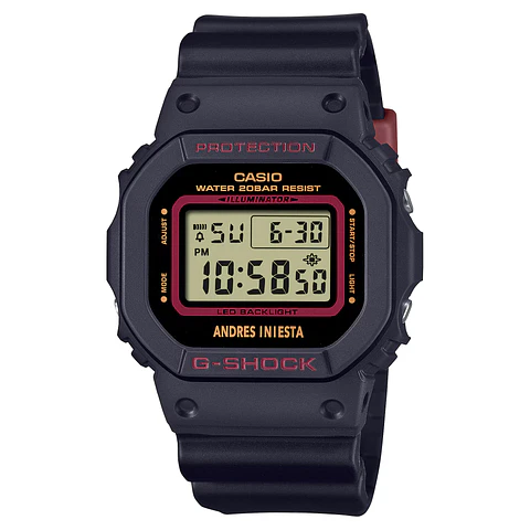 Reloj G-SHOCK DW-5600AI-1 Andres Iniesta Edition