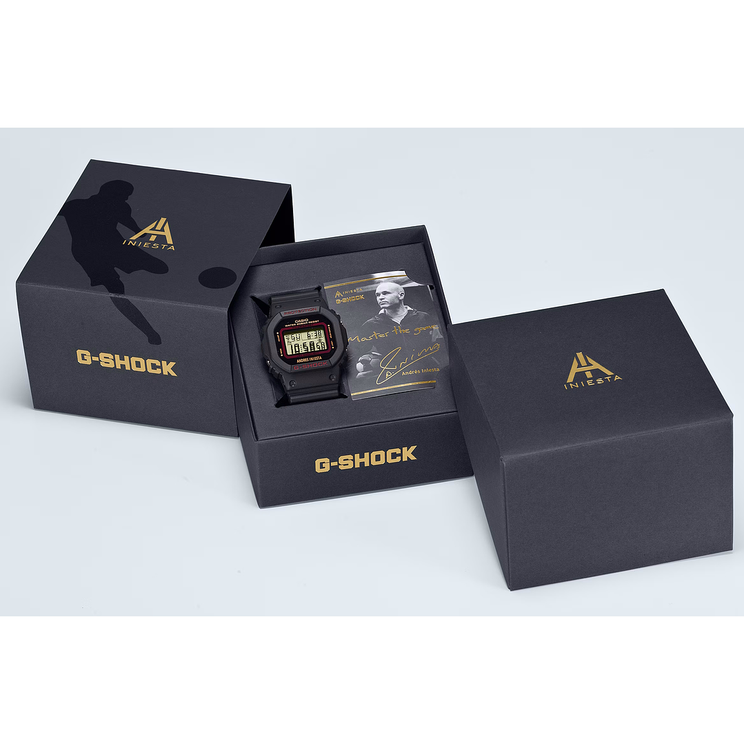 Reloj G-SHOCK DW5600AI-1 Andres Iniesta Edition 6