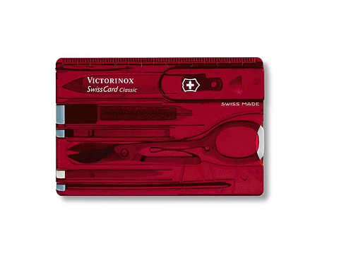 Swiss Card VICTORINOX Classic Red