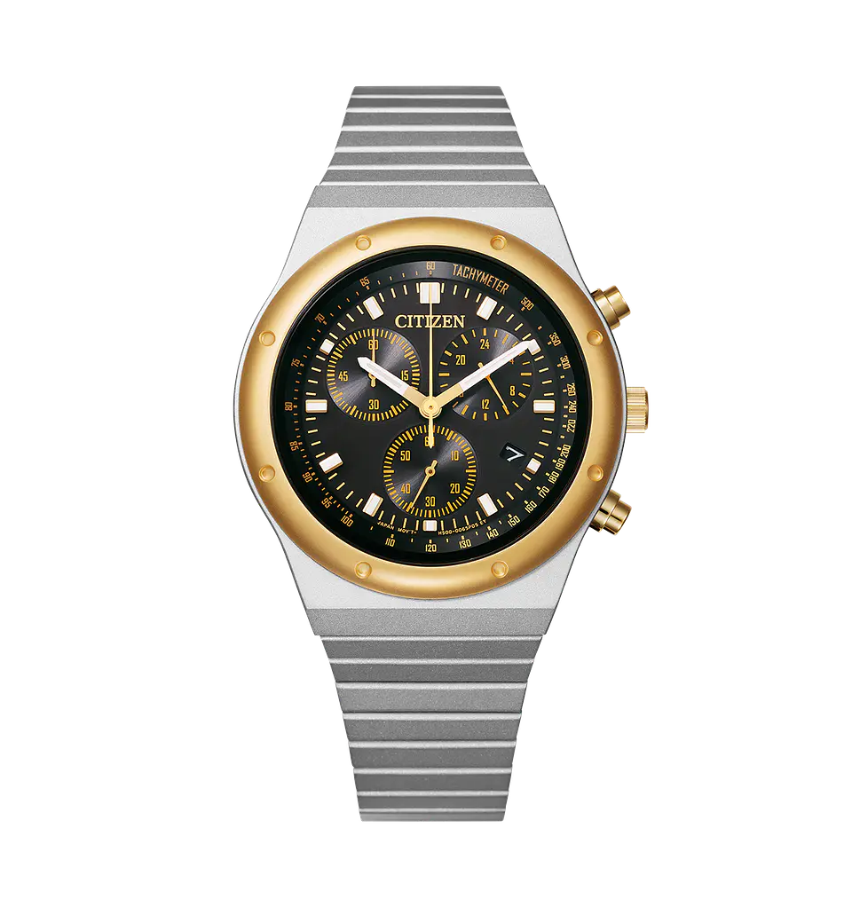 Reloj CITIZEN Eco-Drive Record Label 1984 Chronograph AT2544-64E Limited Edition 1