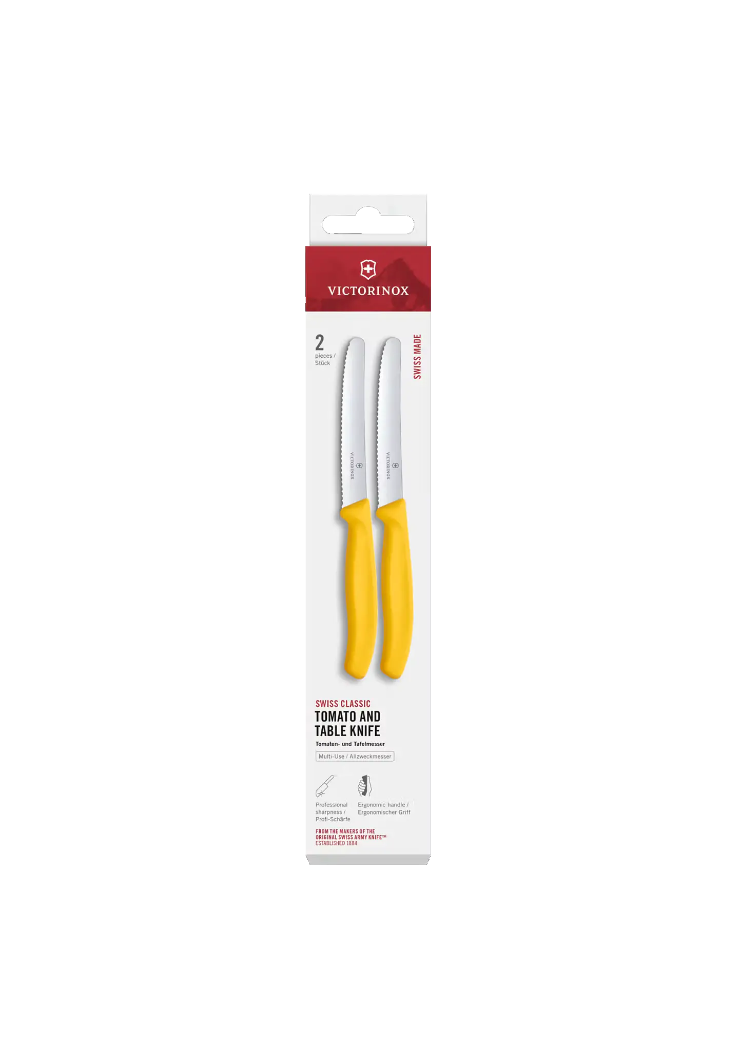 Set Cuchillos VICTORINOX Verdura Swiss Classic 2 piezas 1