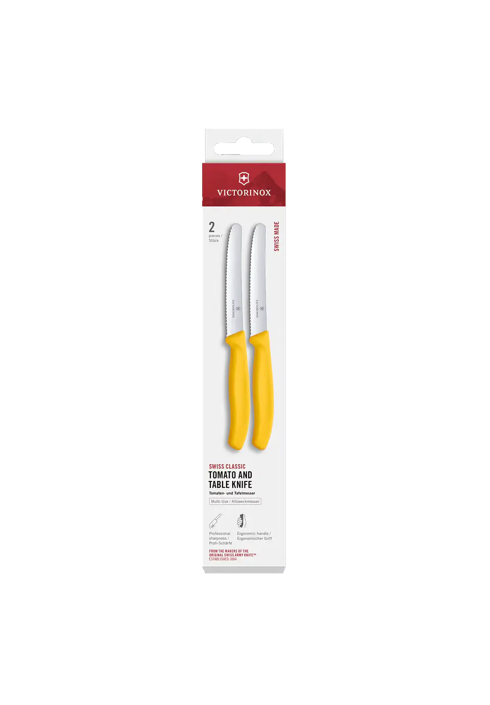 Set Cuchillos VICTORINOX Verdura Swiss Classic 2 piezas 1