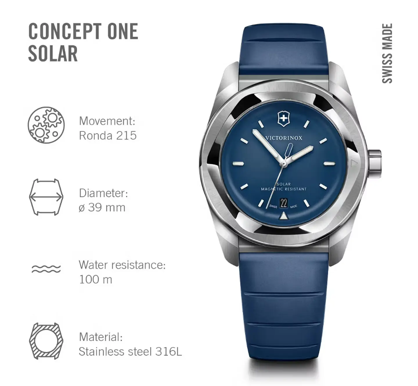 Reloj VICTORINOX Concept One Solar 8