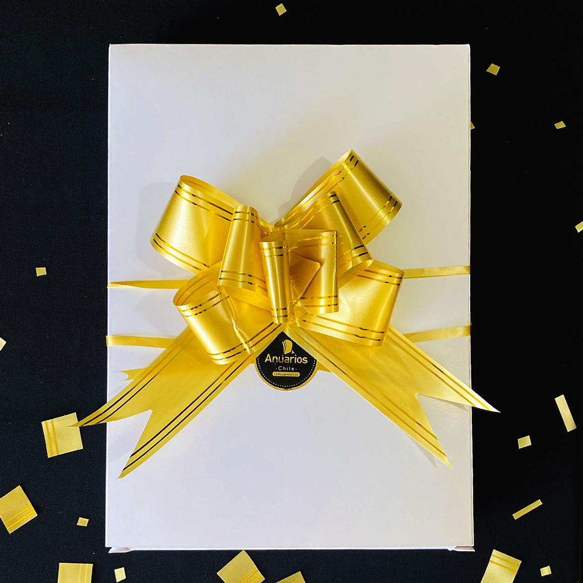 Cajita para Anuario diseño simple + cajita birrete  3