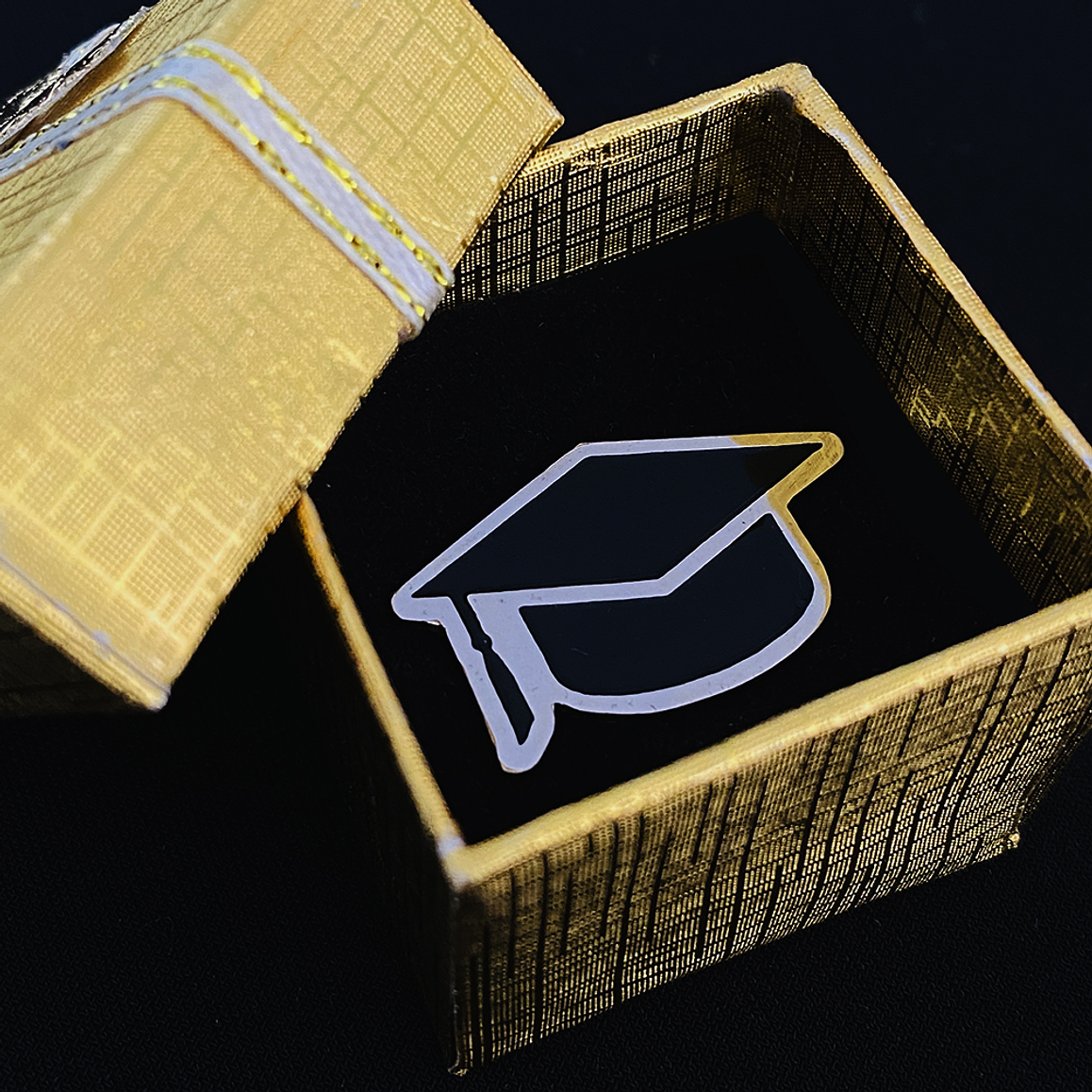 Pin metálico graduación 2