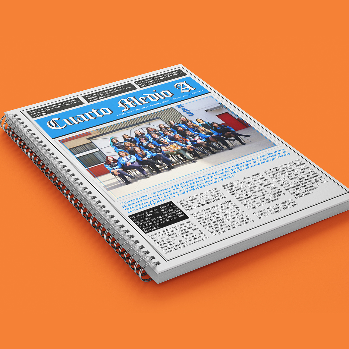 Anuario Tapa Dura Anillado - 52 Pág. 1