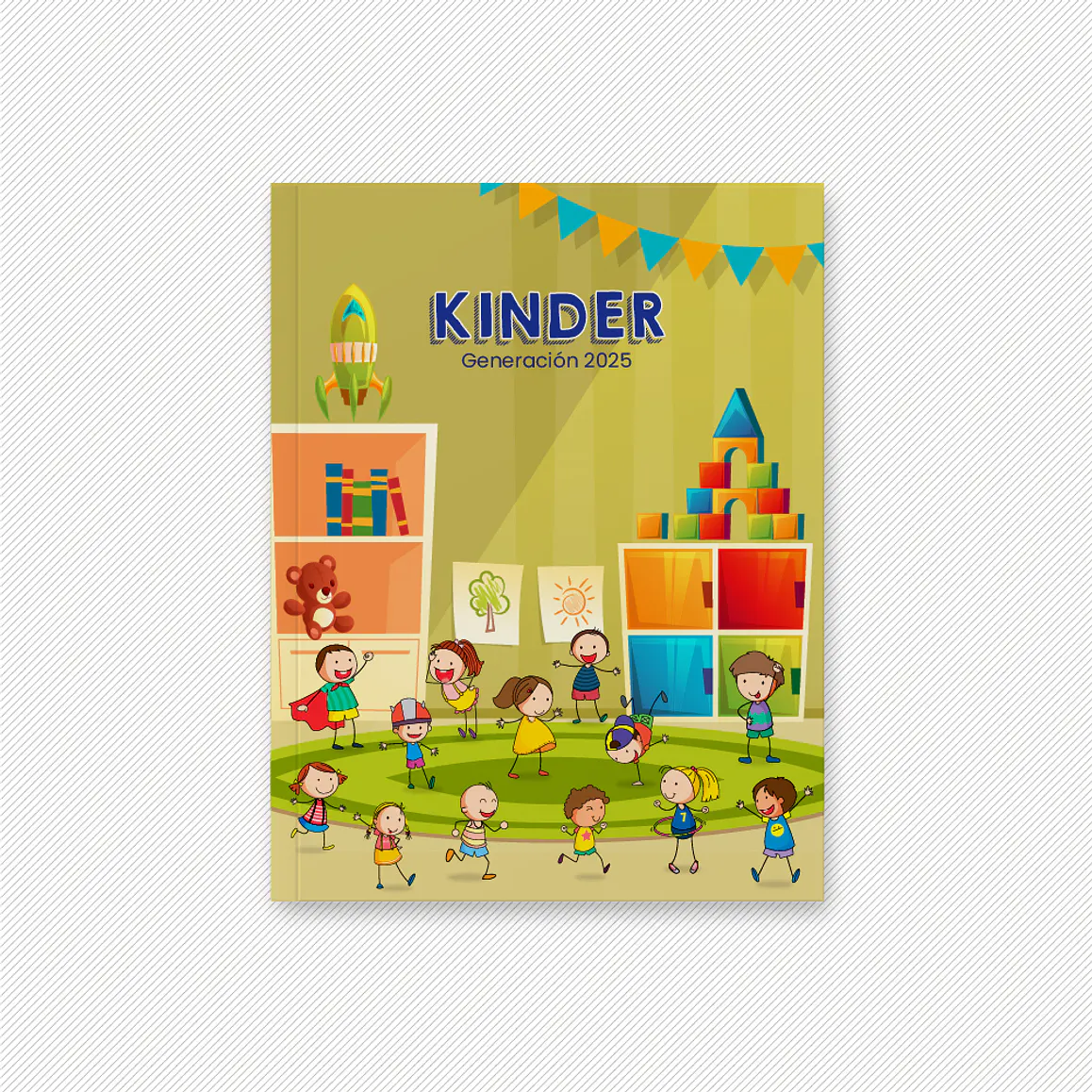 Anuario Kinder Sala de clases  1
