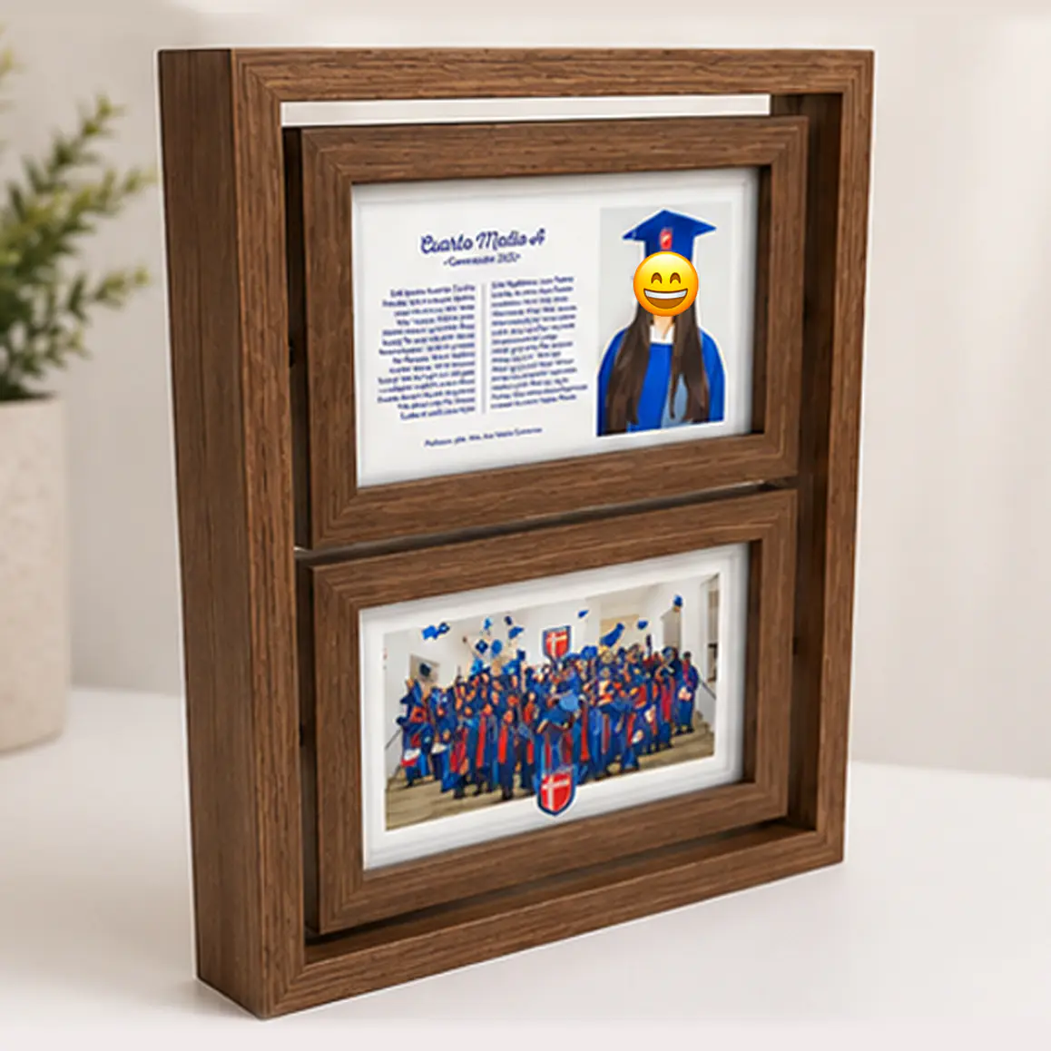 Cuadro de Graduación Doble 28x20 cms. 3