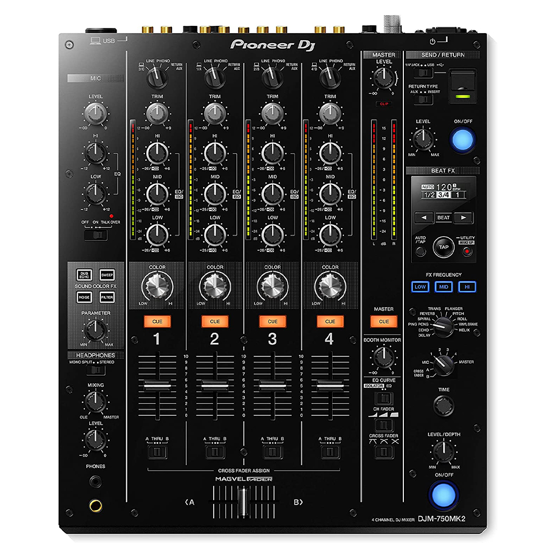 Pioneer DJ DJM 750 Mk2 Mezcladora Para DJ 2