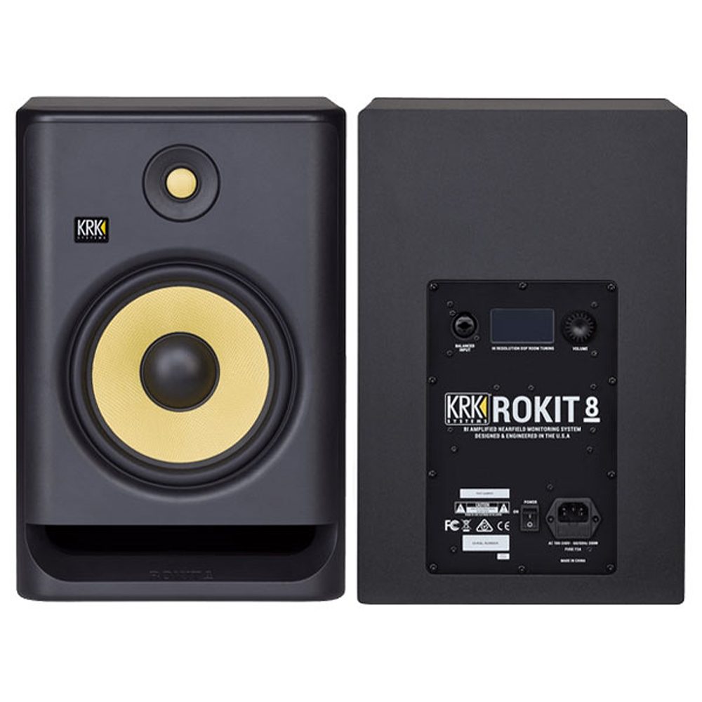 KRK Rokit RP8 G4 Monitores De Estudio (El Par) 3