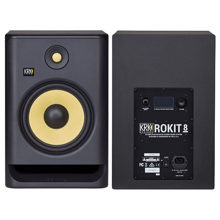 KRK Rokit RP8 G4 Monitores De Estudio (2 Piezas) 3
