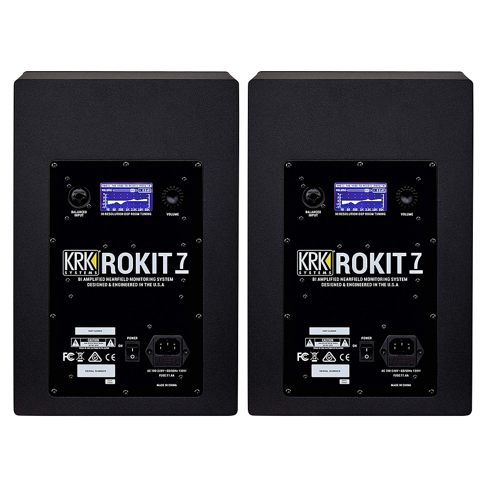 KRK Rokit RP7 G4 Monitores De Estudio (El Par) 4