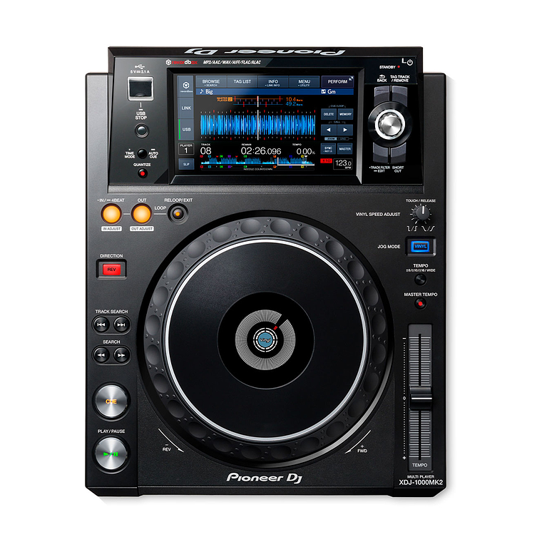 Pioneer DJ XDJ 1000 Mk2 Reproductor para DJ 2