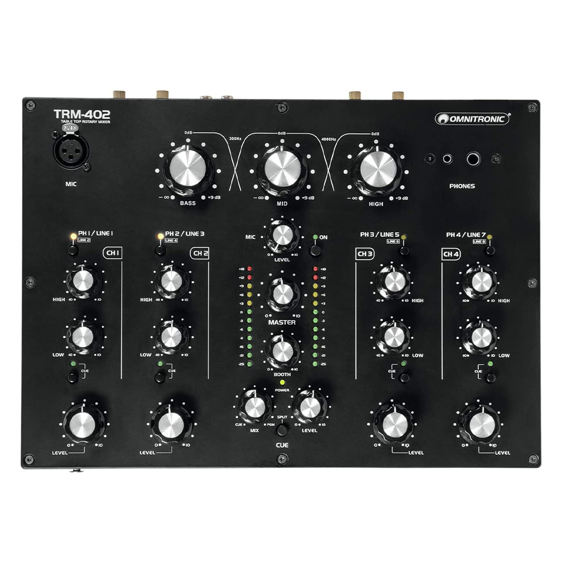 Omnitronic Trm 402 Mezclador Rotativo 2