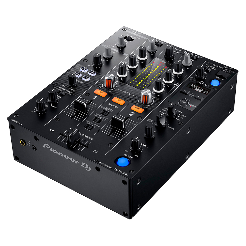 Pioneer DJ XDJ 700 + Pioneer DJM 450 Cabina Completa 5