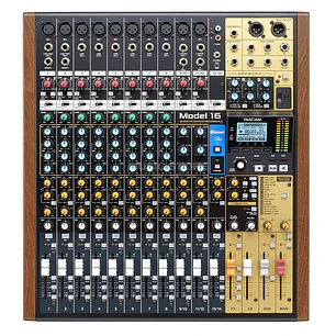 Tascam Model 16 Consola Mezcladora Multicanal Para Grabación