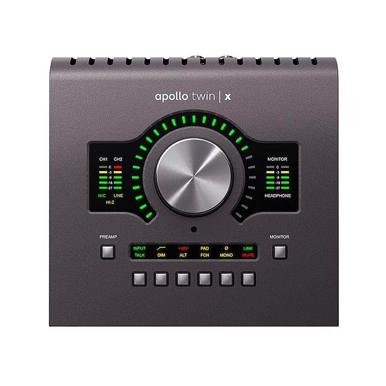 Universal Audio Apollo Twin X Quad Heritage Thunderbolt 3 Interfaz de Audio 2