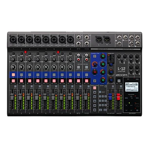 Zoom Livetrak L12 Mezcladora Digital Multicanal para Grabación