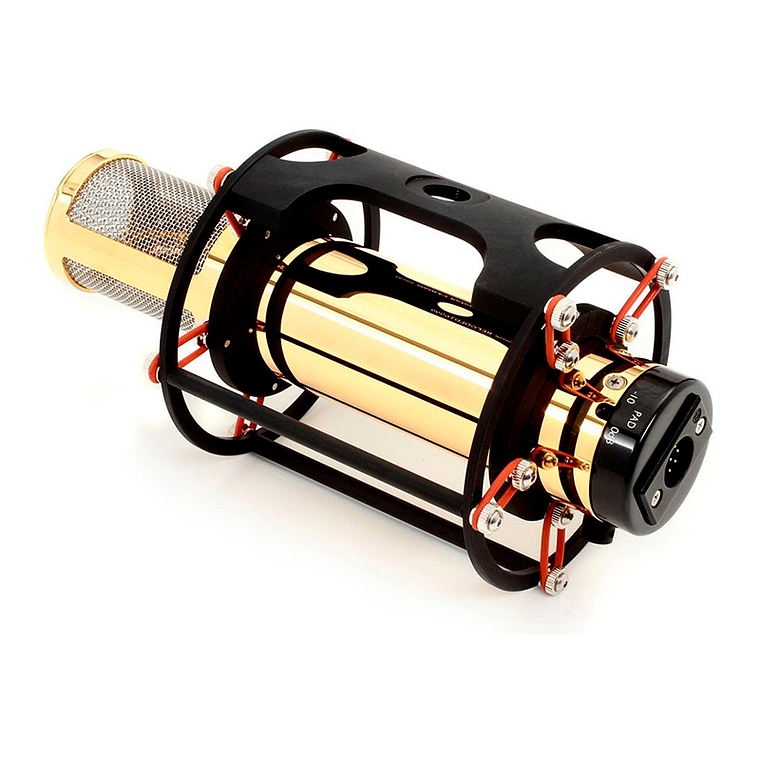 Manley Reference Gold Micrófono de Válvulas Multipatrón 3