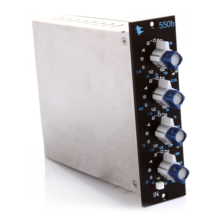 API 550B Serie 500 Ecualizador Discreto De 4 Bandas 5