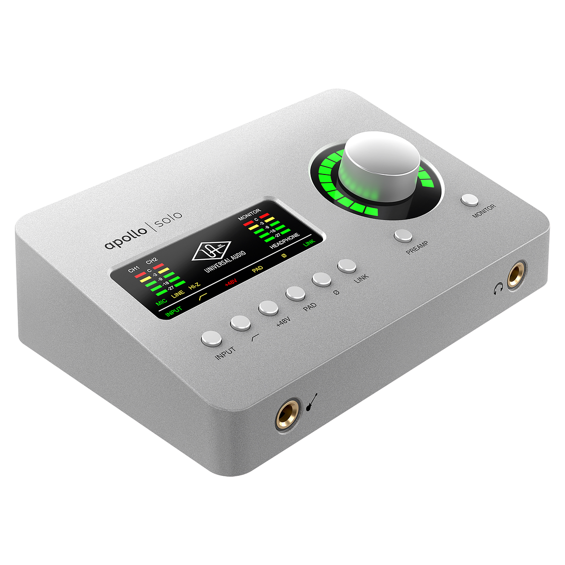 Universal Audio Apollo Solo Heritage Thunderbolt 3 Interfaz de Audio 3