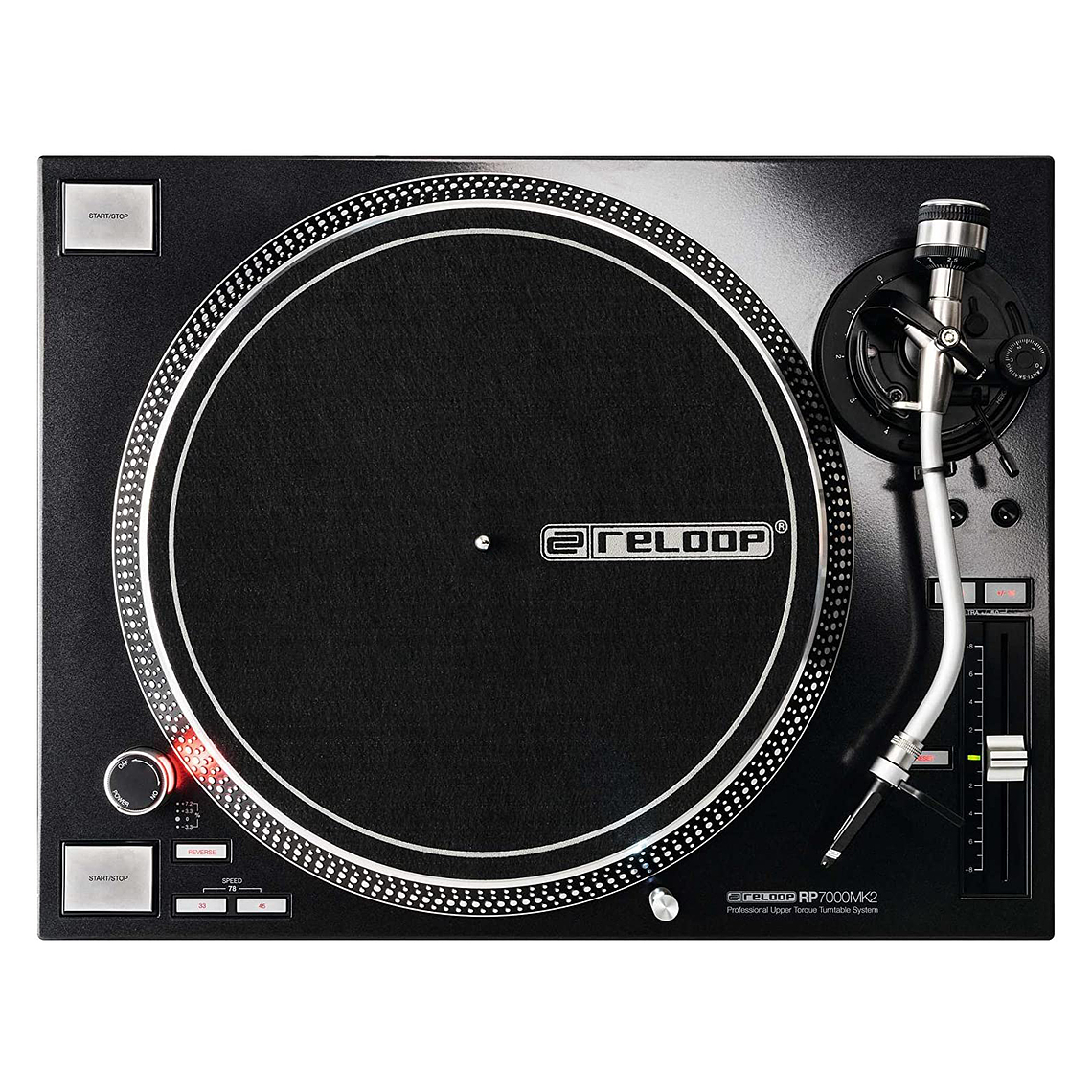 Reloop RP 7000 Mk2 Black Tornamesa para DJ 3