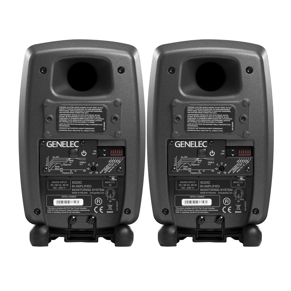 GENELEC 8020D Monitores De Estudio (El Par) 3