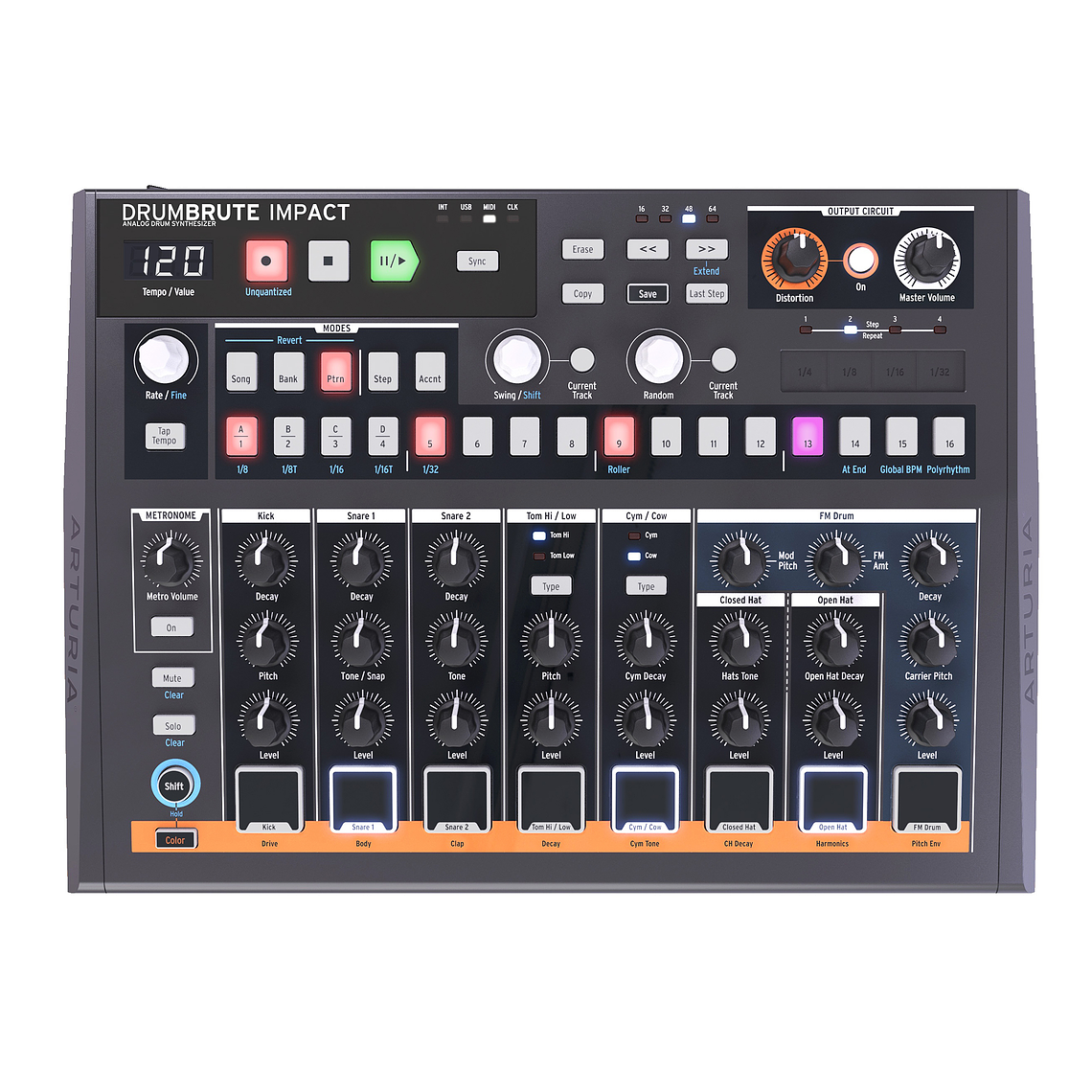 Arturia Drumbrute Impact Sequenciador 2