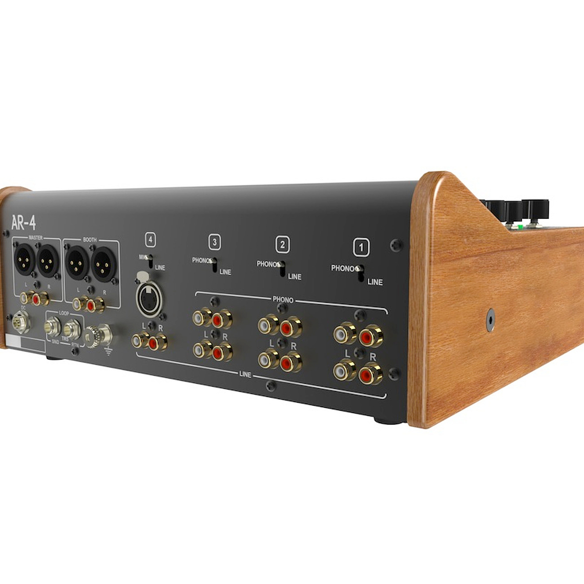 BOZAK AR-4 Mezcladora Para Dj 5