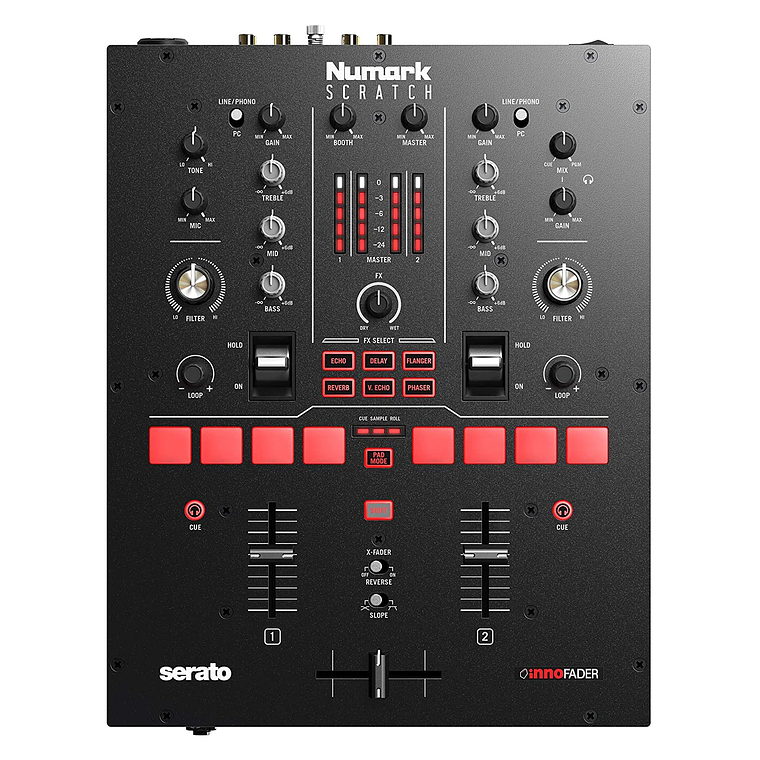 Numark Scratch Mezcladora Para Dj Para Serato Dj Pro 2