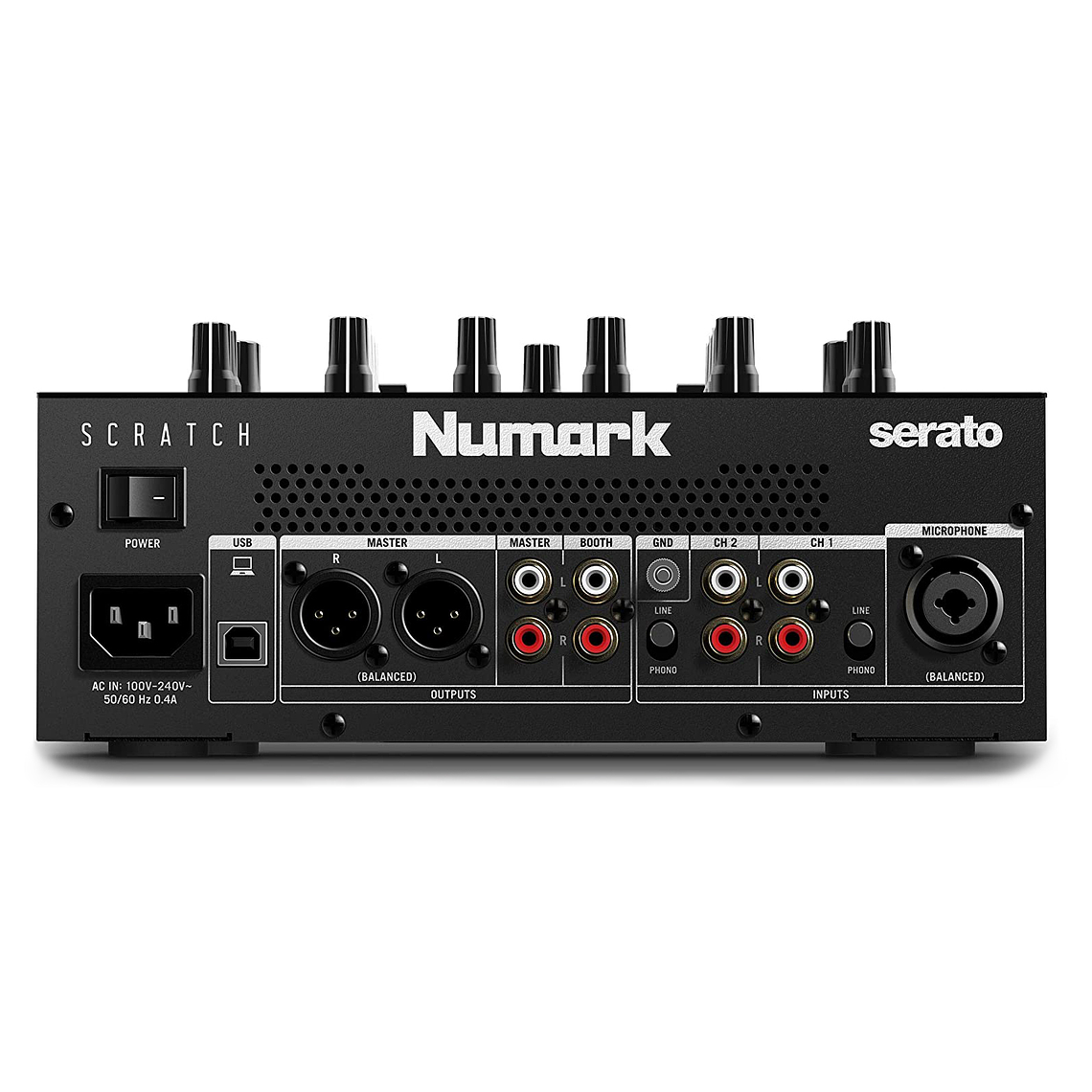 Numark Scratch Mezcladora Para Dj Para Serato Dj Pro 6