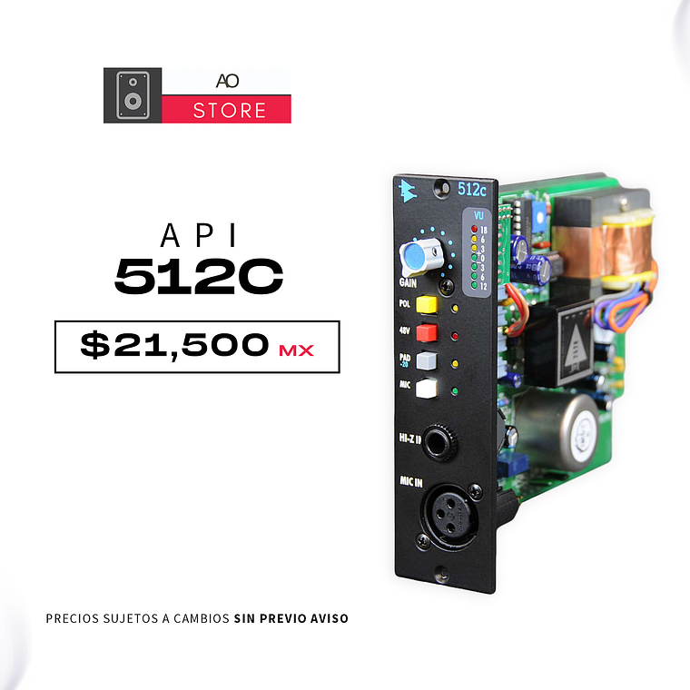 API 512C Preamplificador 1