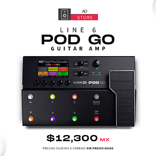 LINE 6 POD GO Pedal Multiefectos