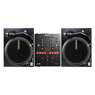 Reloop 2000 MK2 (2 Piezas) + Numark Scratch (De Regalo Serato Vinyl Time Code) Cabina Completa