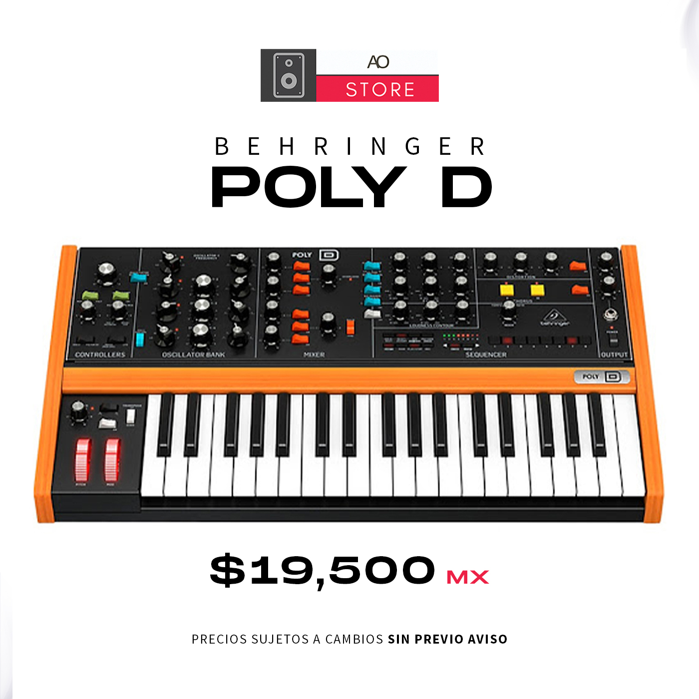 Behringer poly on sale d midi