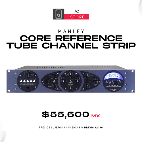 MANLEY CORE REFERENCE TUBE CHANNEL STRIP Preamplificador