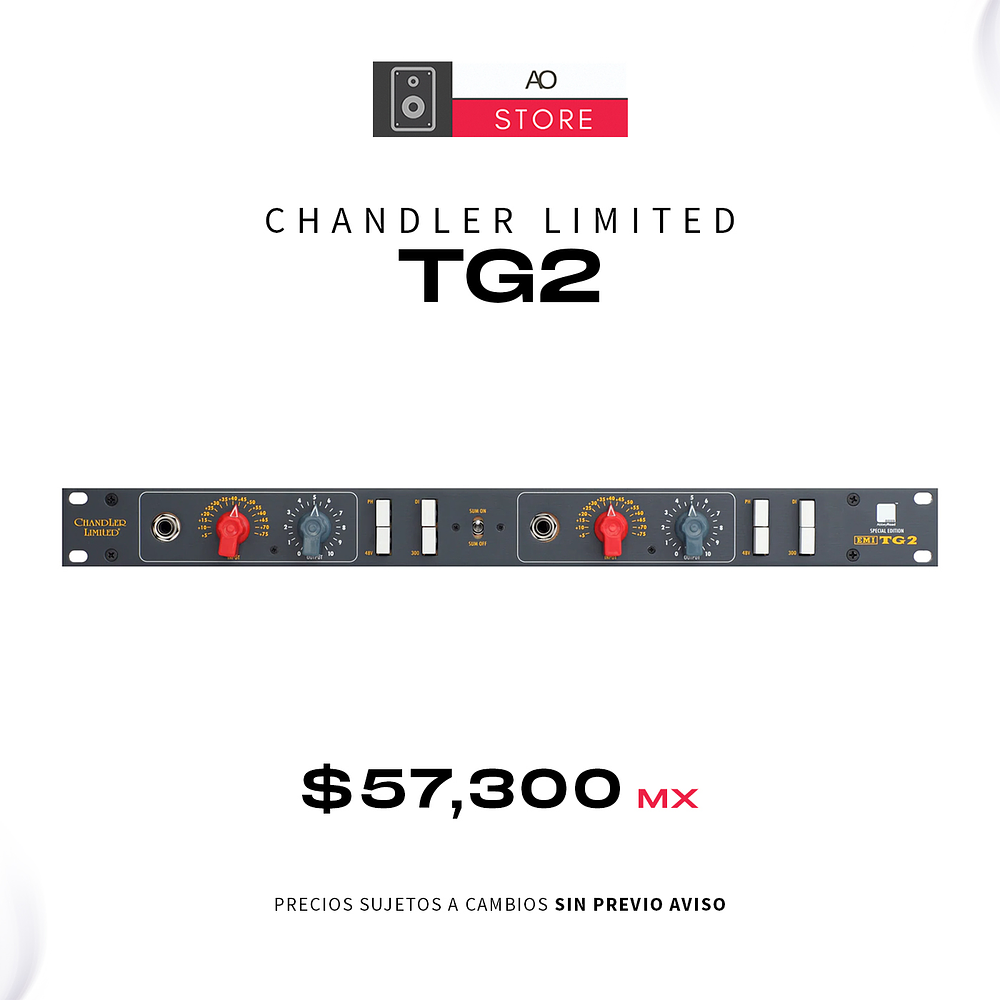 CHANDLER LIMITED TG2 Preamplificador 1
