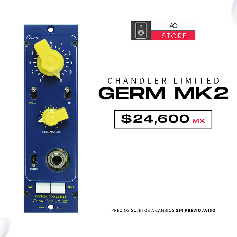 CHANDLER LIMITED GERM MKII Preamplificador 1