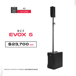 RCF EVOX 5 Sistema De Audio En Torre