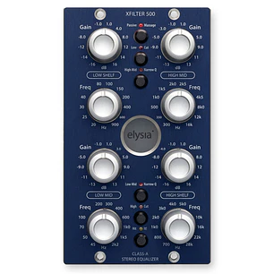 Elysia Xfilter 500 Ecualizador Estéreo