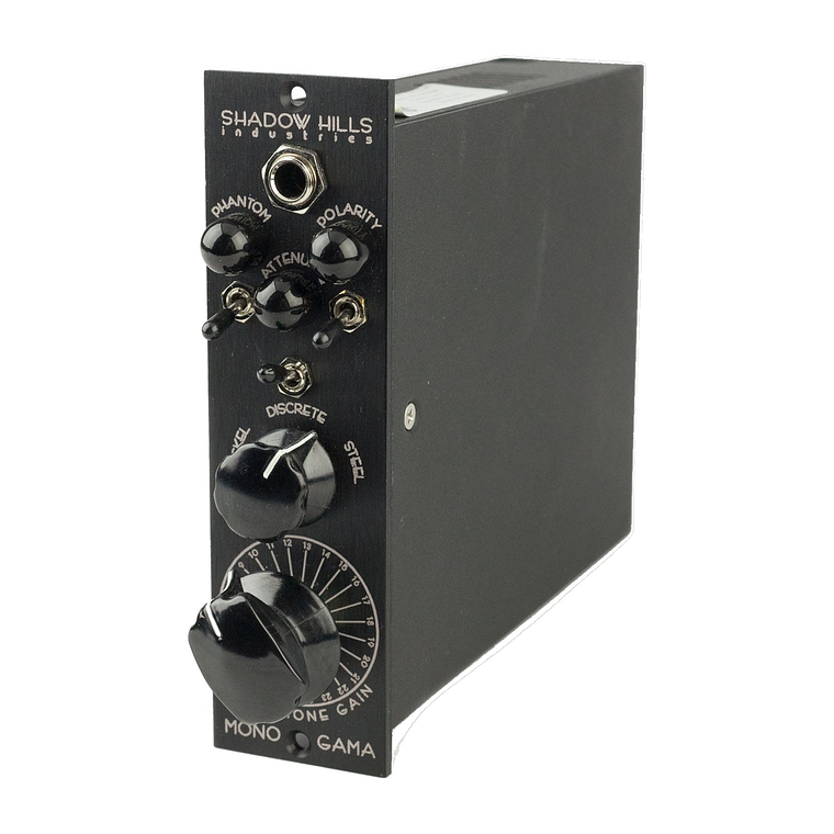 Shadow Hills Industries Mono Gama Serie 500 Preamplificador 3