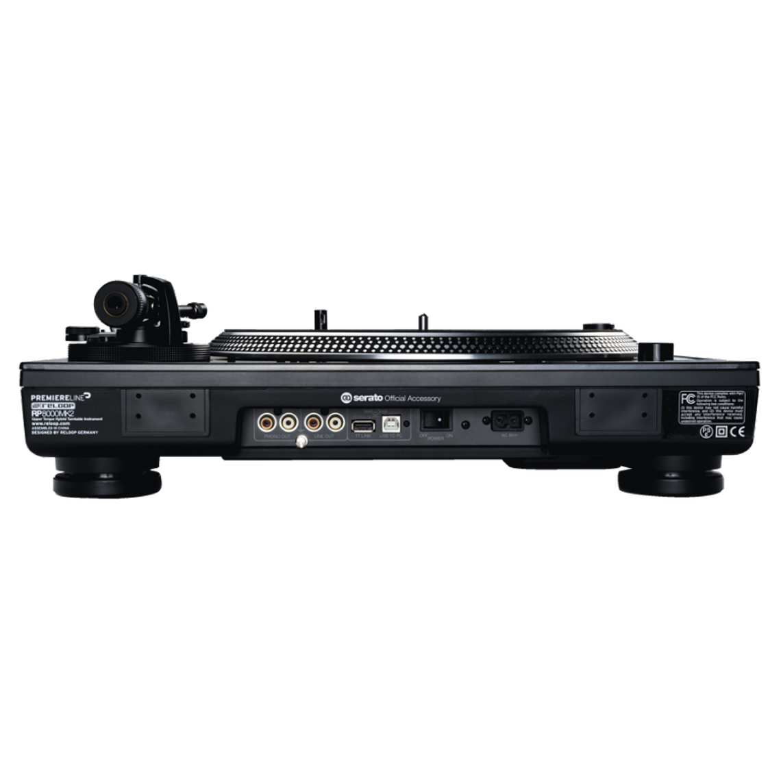 Reloop Rp 8000 Mk2 Tornamesa para DJ 3