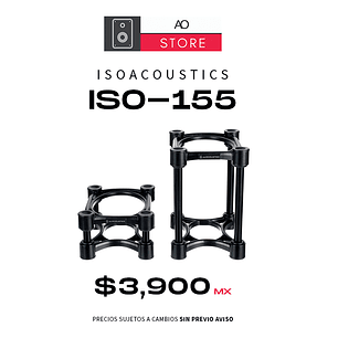 IsoAcoustics Iso 155 Bases Para Monitores De Estudio (2 Piezas)