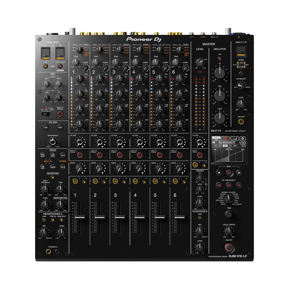 Pioneer DJ CDJ 3000 (Black) + DJM V10 LF Cabina Completa 4
